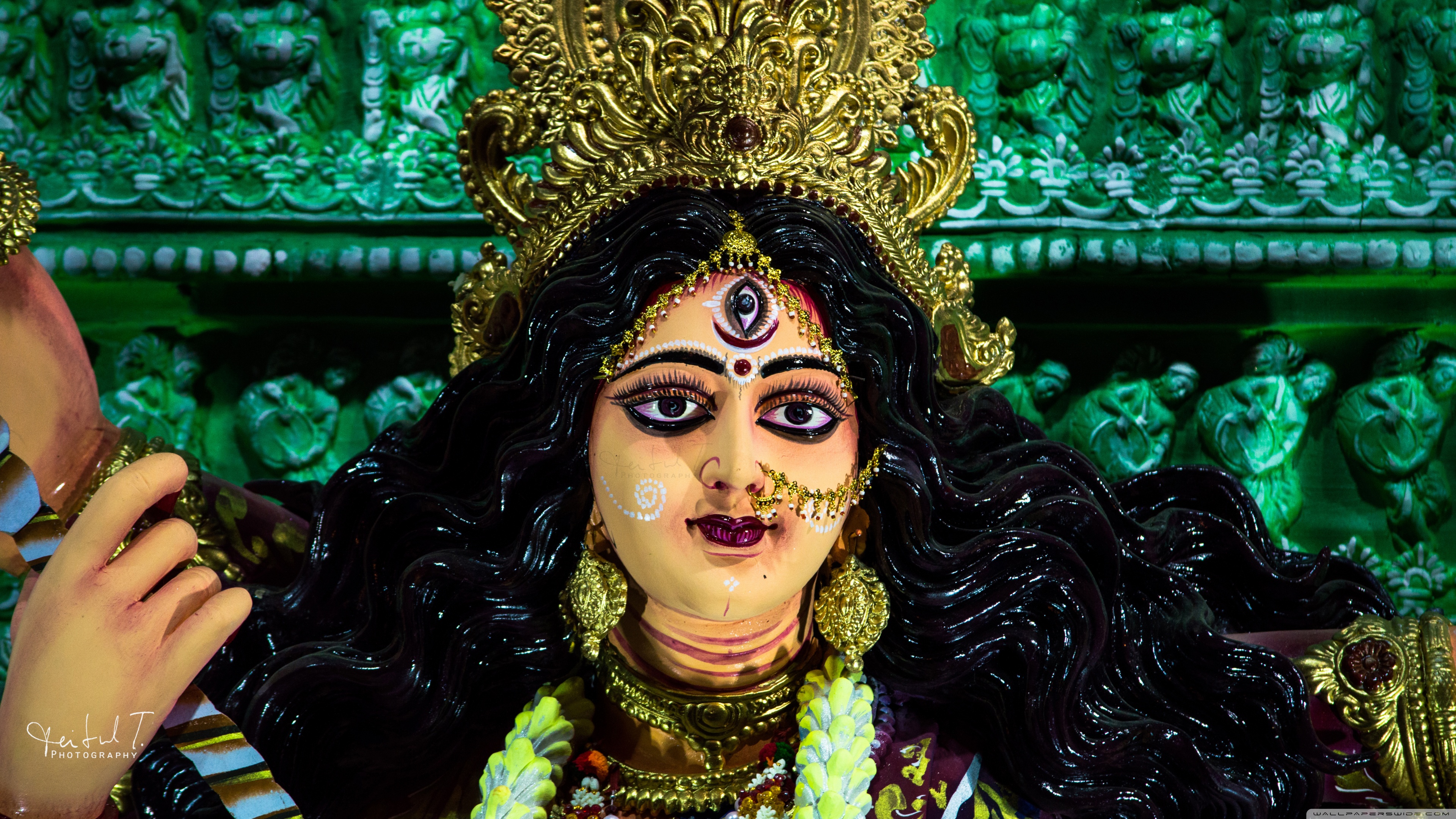 Durga Maa Image 4k - 3840x2160 Wallpaper 