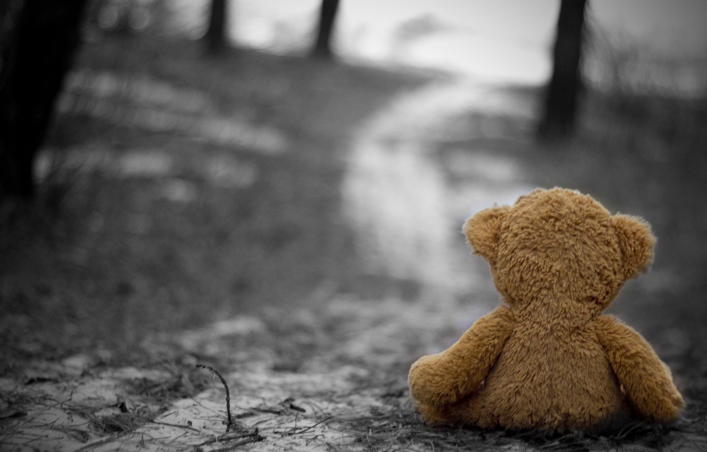 Wallpaper - Sad Doll - HD Wallpaper 