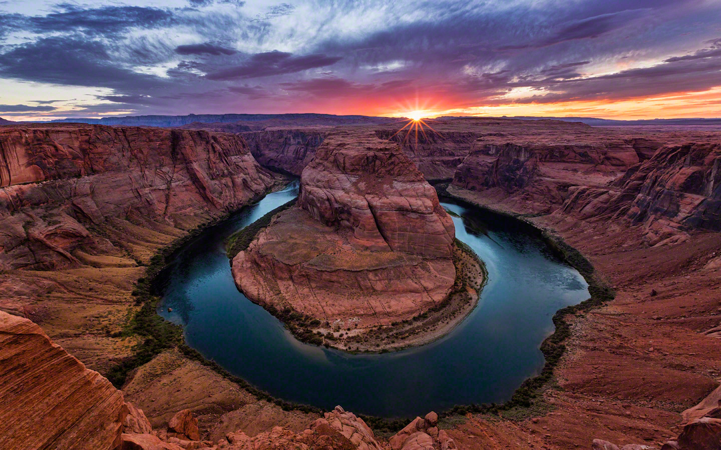 Horseshoe Bend - HD Wallpaper 