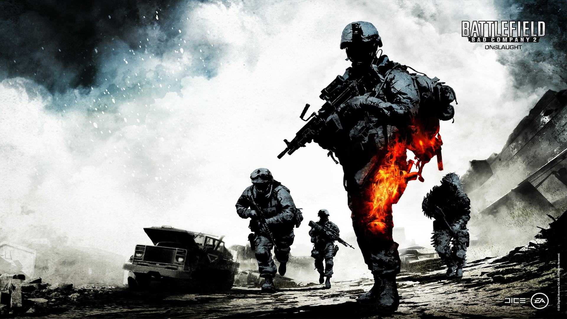 1920x1080, Games Wallpapers Hd 1080p On Wallpaperget - Battlefield Bad Company 2 - HD Wallpaper 