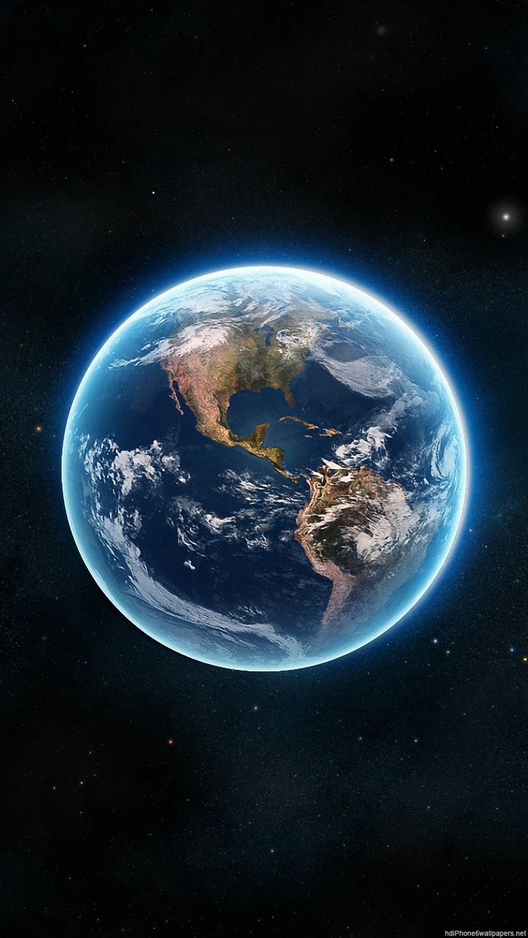 Earth Planet Iphone 6 Wallpapers Hd - High Resolution Earth Background - HD Wallpaper 