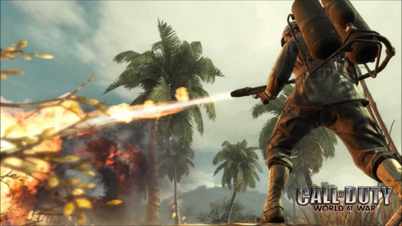Call Of Duty World At War Pacific - HD Wallpaper 