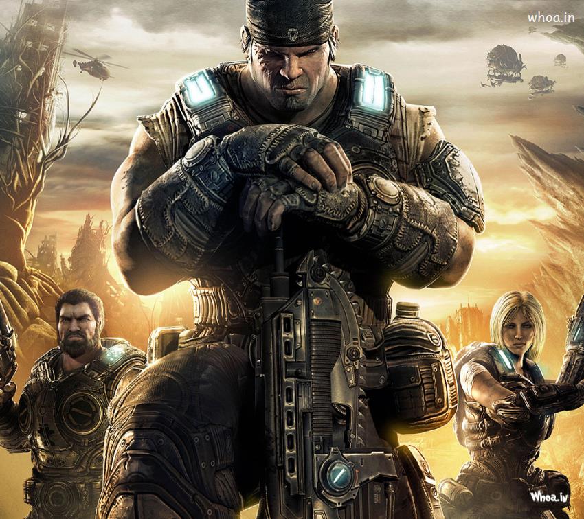 Gears Of War 3 Main Character - HD Wallpaper 