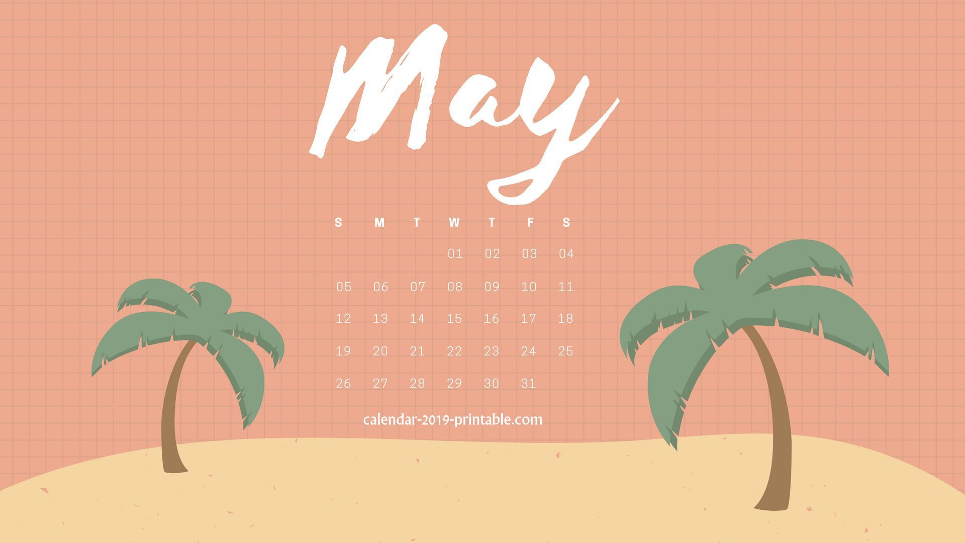 May Calendar Wallpaper 2019 - HD Wallpaper 