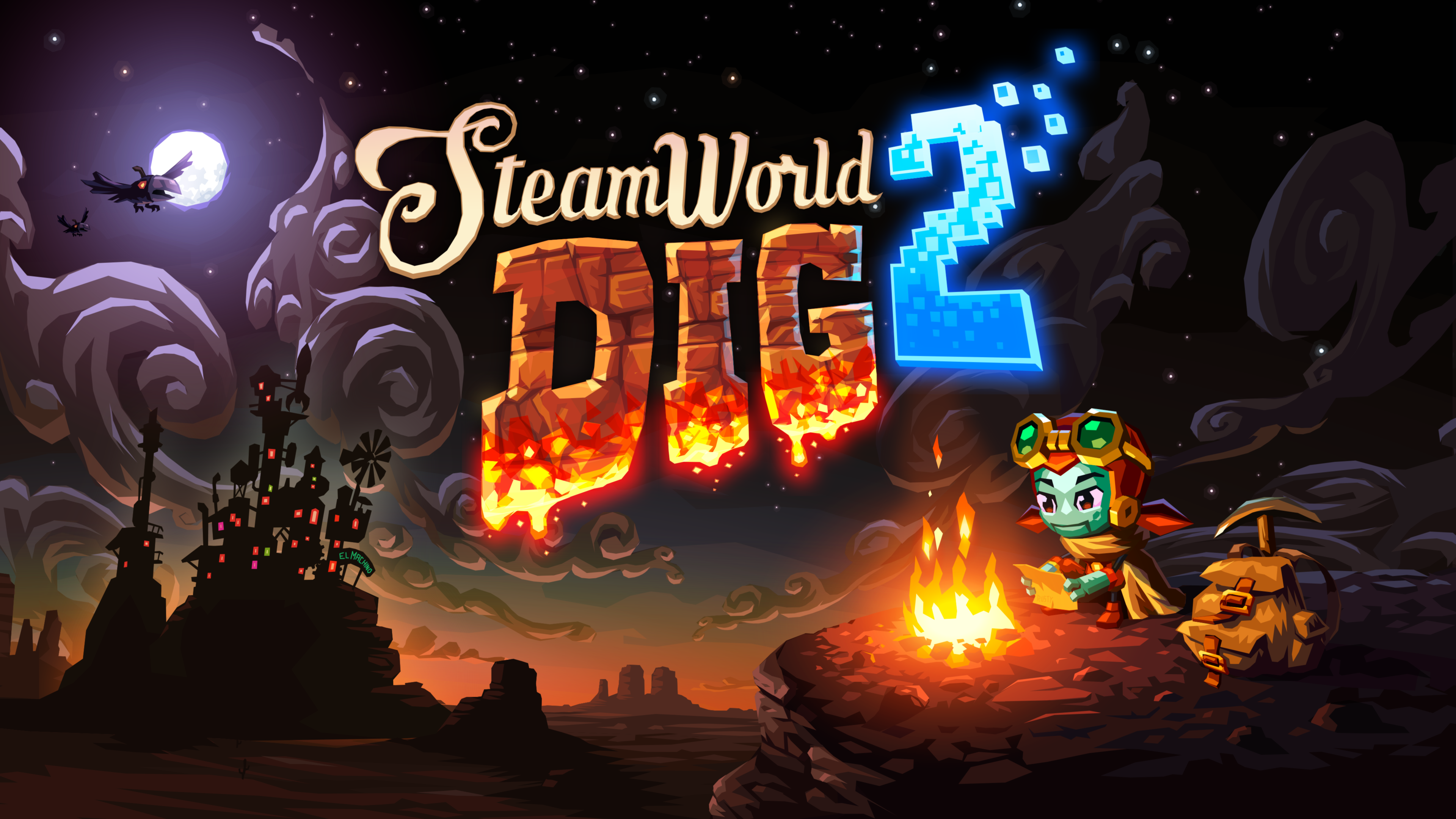 Steamworld Dig 2 Gameplay - HD Wallpaper 