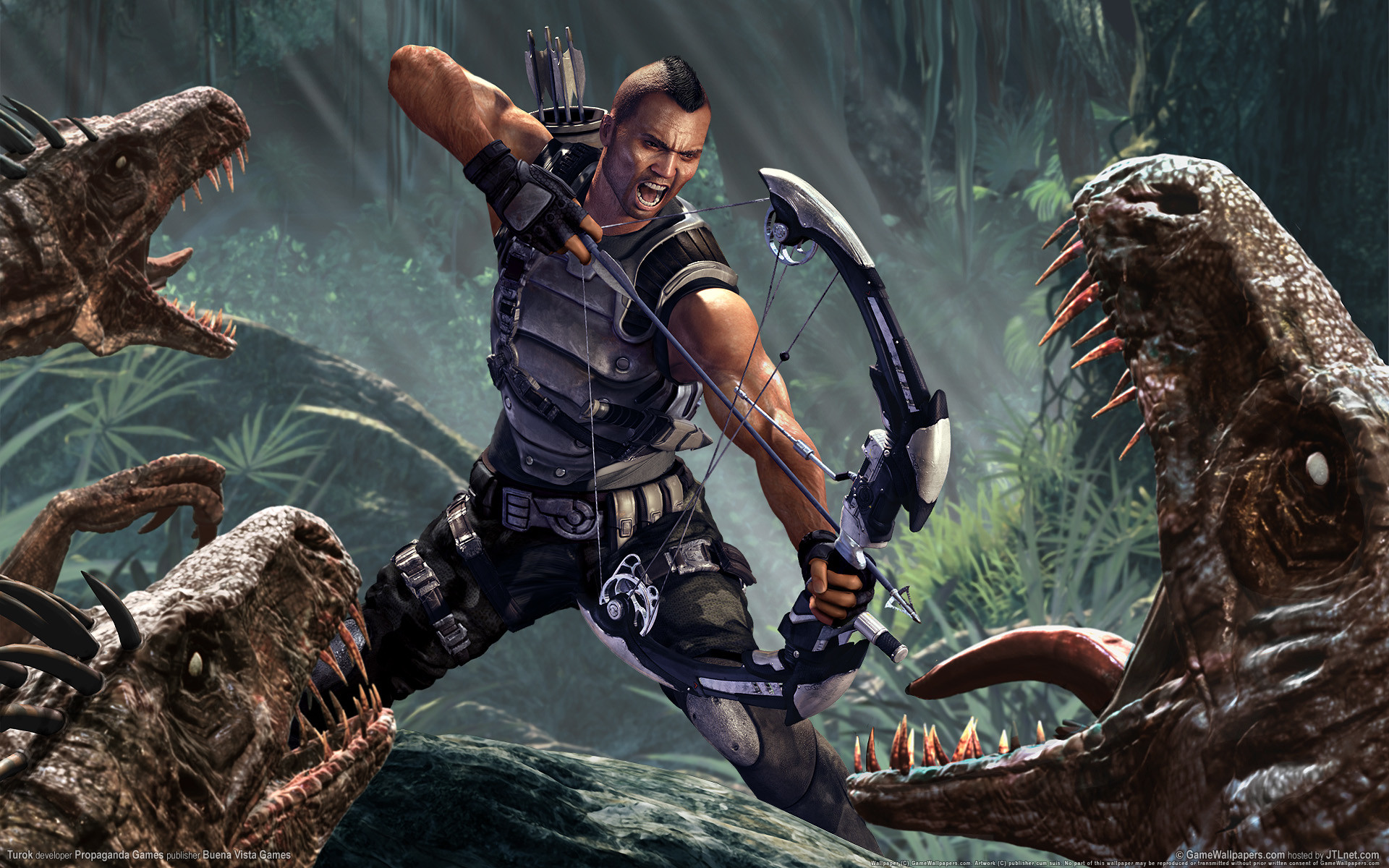 Data-src - Turok Video Game Art - HD Wallpaper 