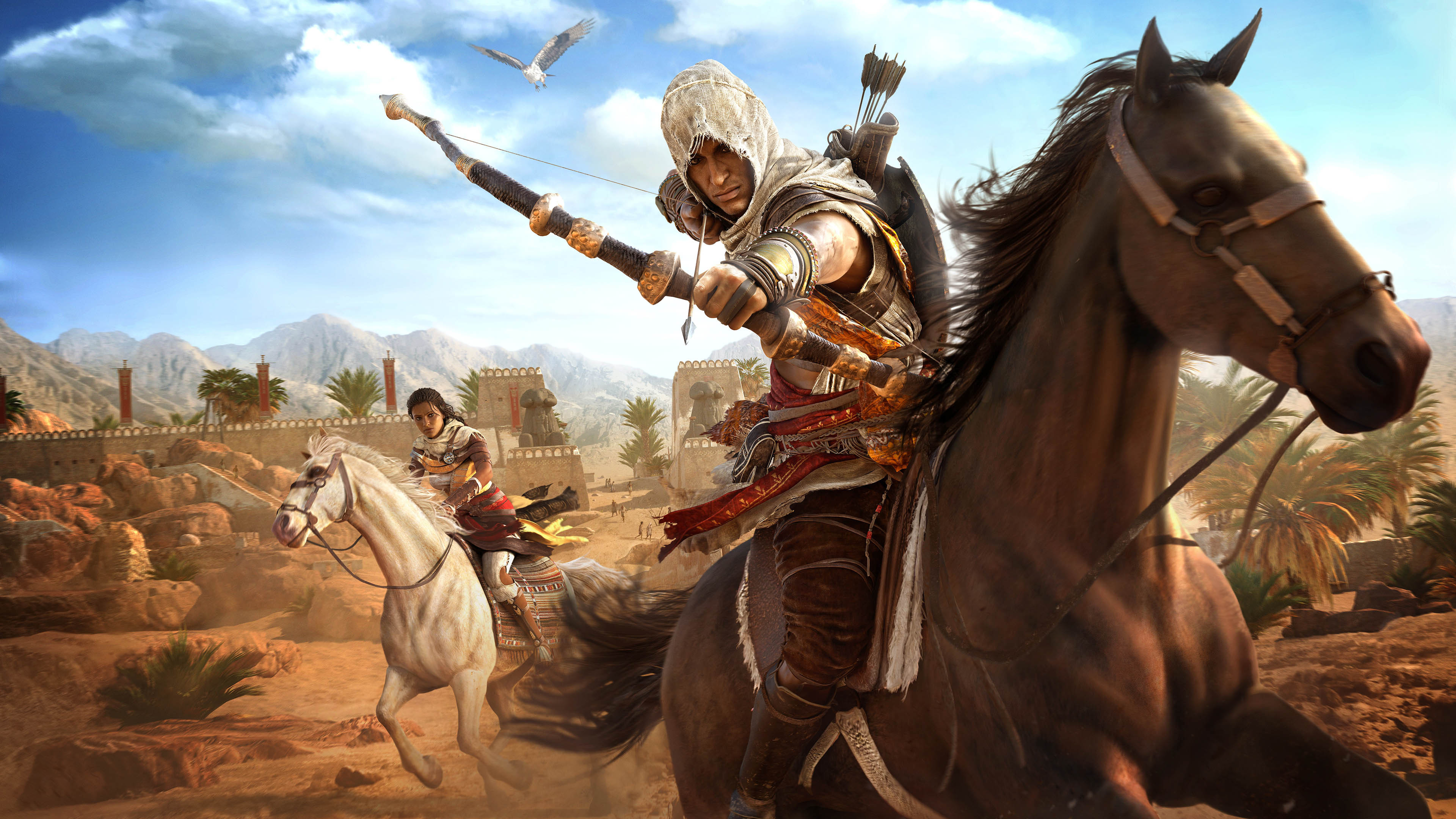 Bayek Assassin's Creed Origins - HD Wallpaper 