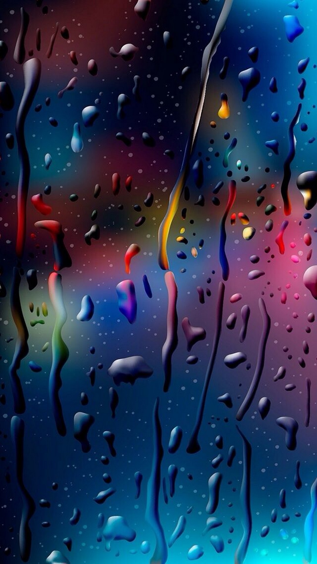 Iphone 5s Wallpaper Resolution - Free Download Wet Glass - HD Wallpaper 