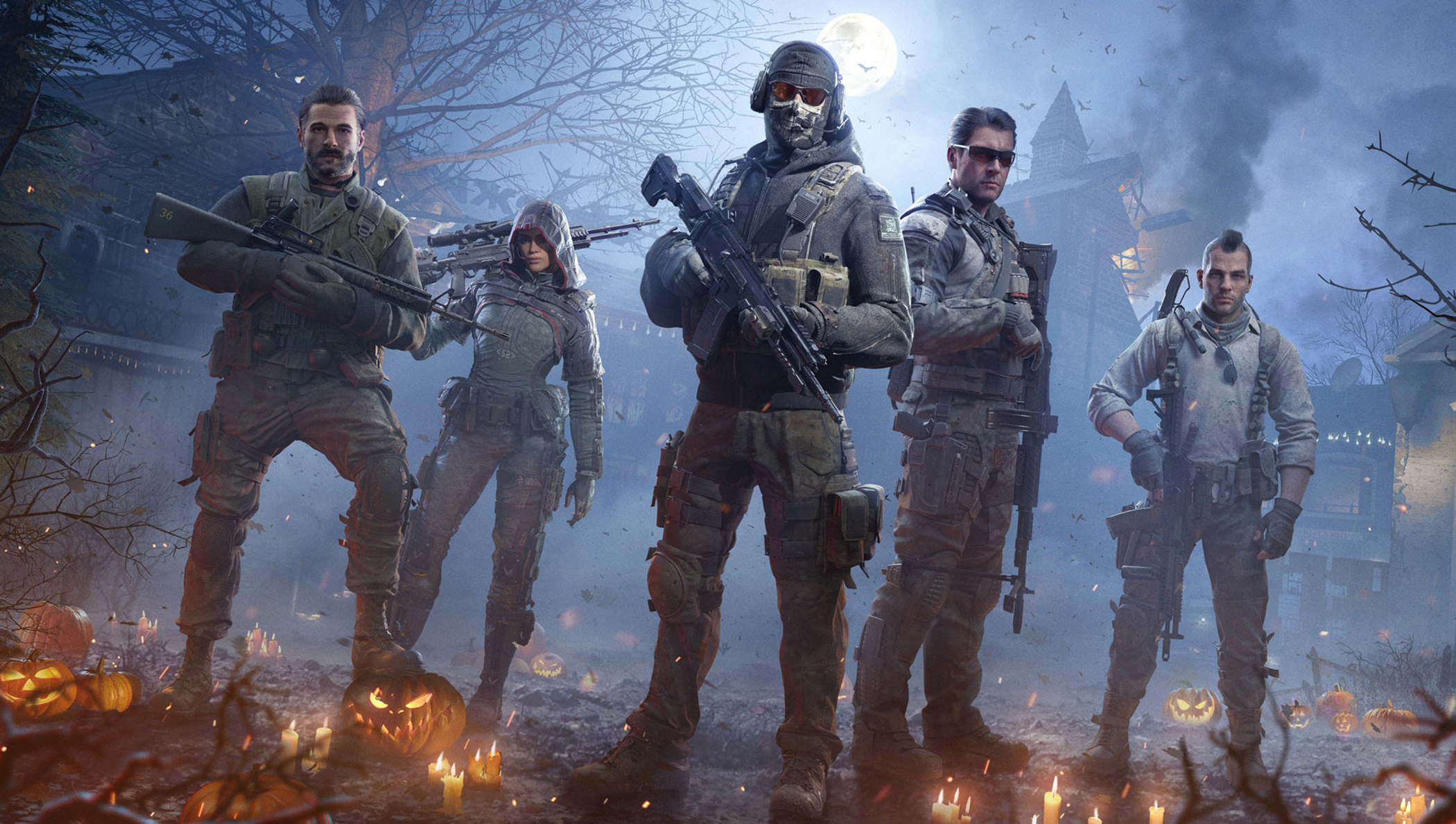 Call Of Duty Mobile Halloween - HD Wallpaper 