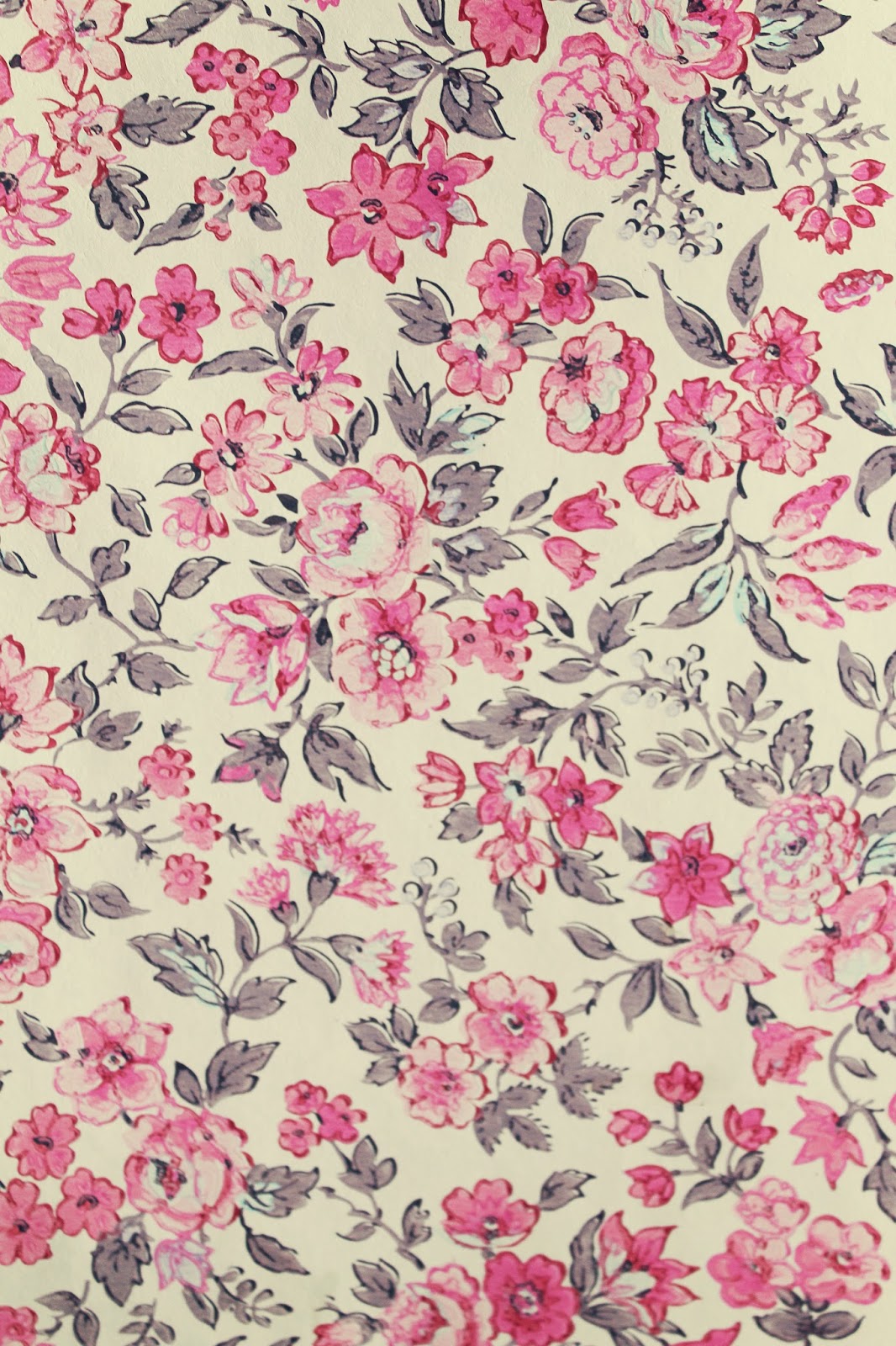 Vintage Flower Wallpaper Iphone - HD Wallpaper 