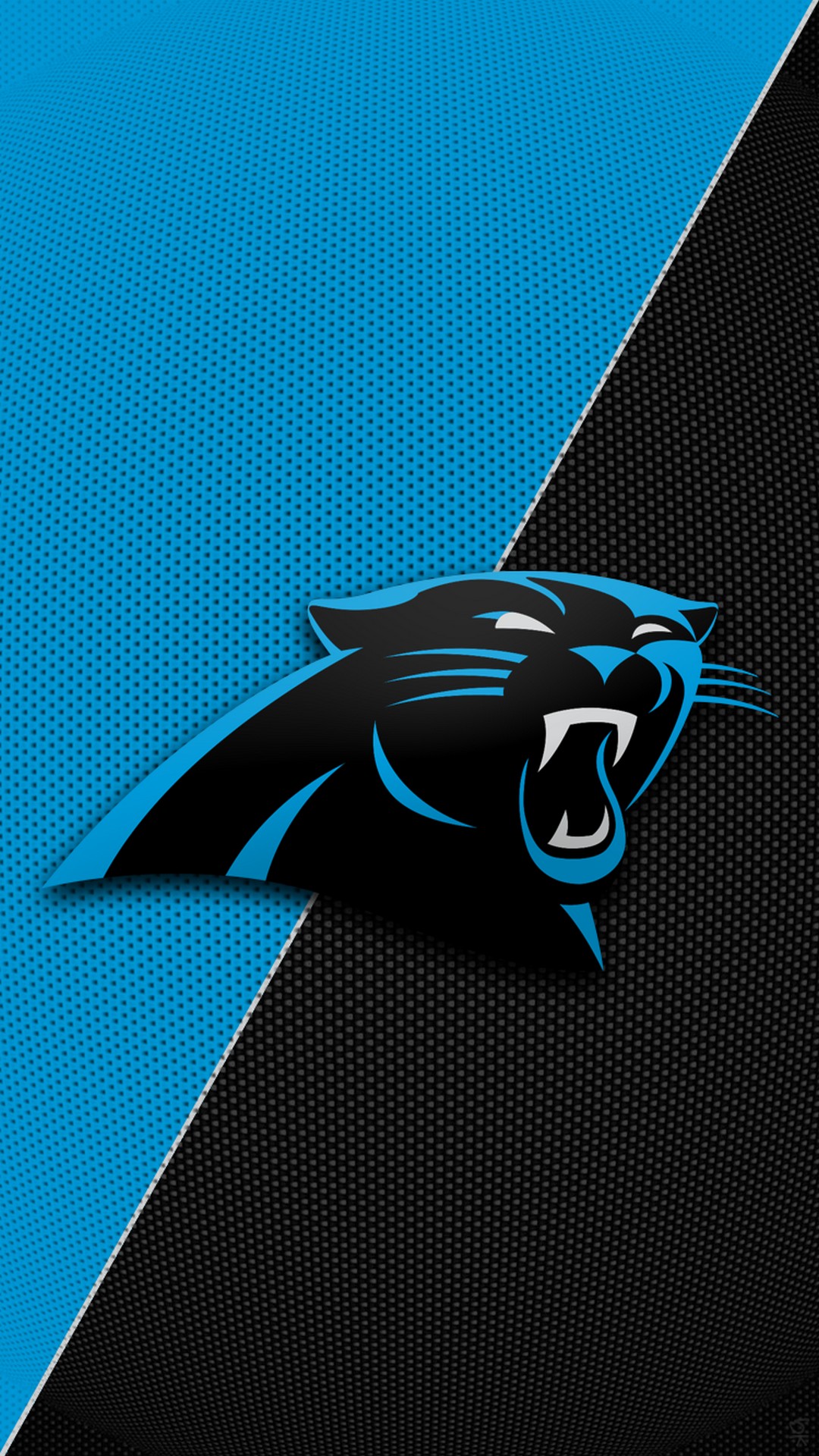 Carolina Panthers Iphone Xs Wallpaper With High-resolution - Carolina