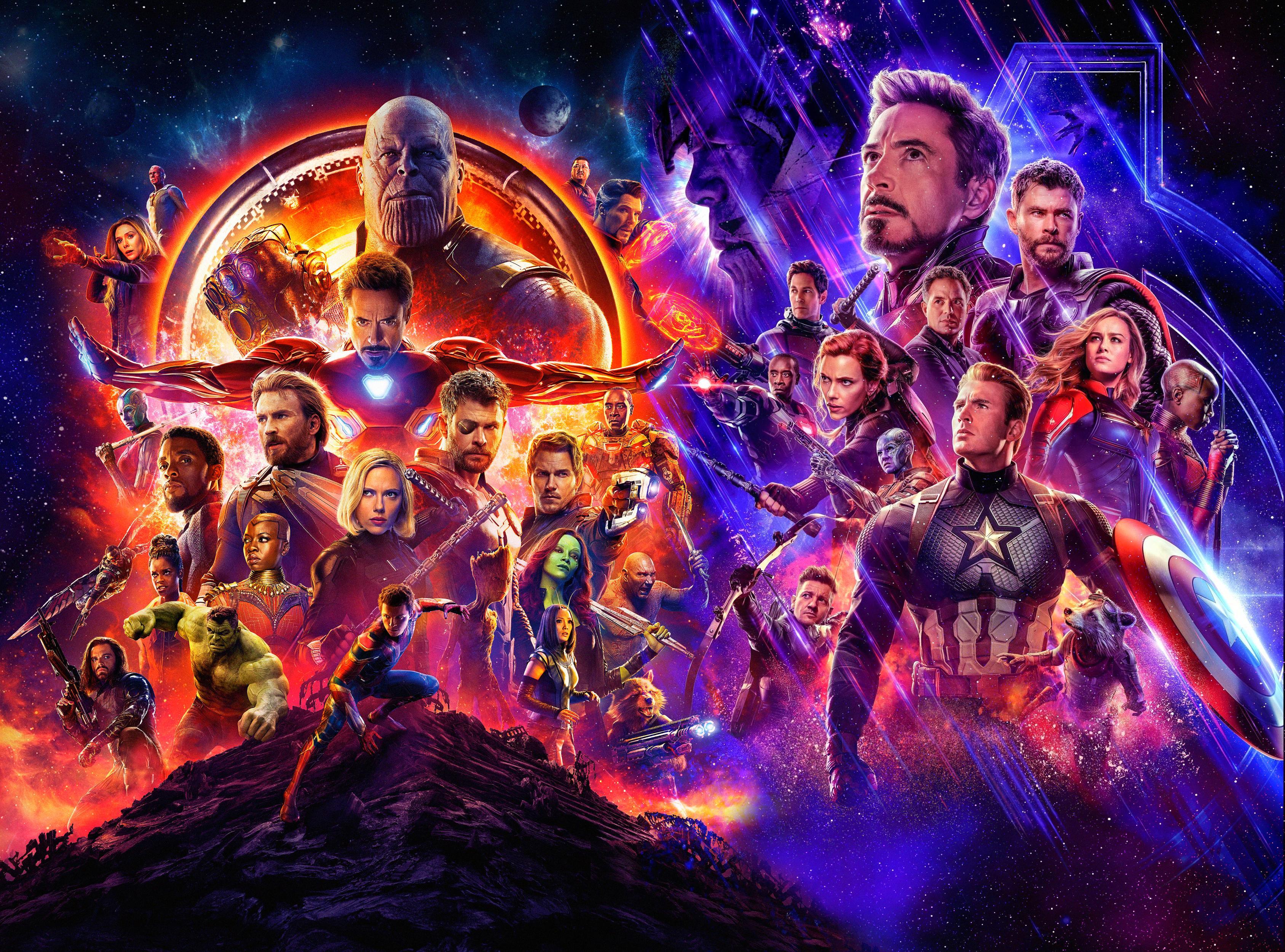 Infinity The Game Wallpaper - Avengers Infinity War And Avengers Endgame - HD Wallpaper 