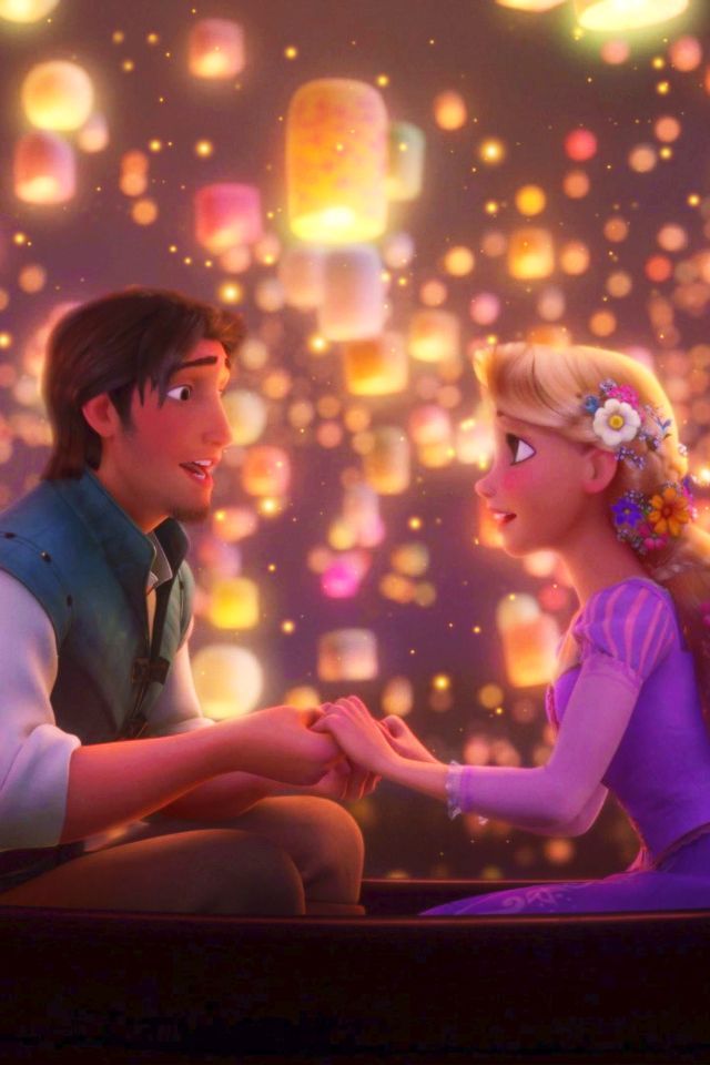 Tangled Rapunzel And Eugene - HD Wallpaper 