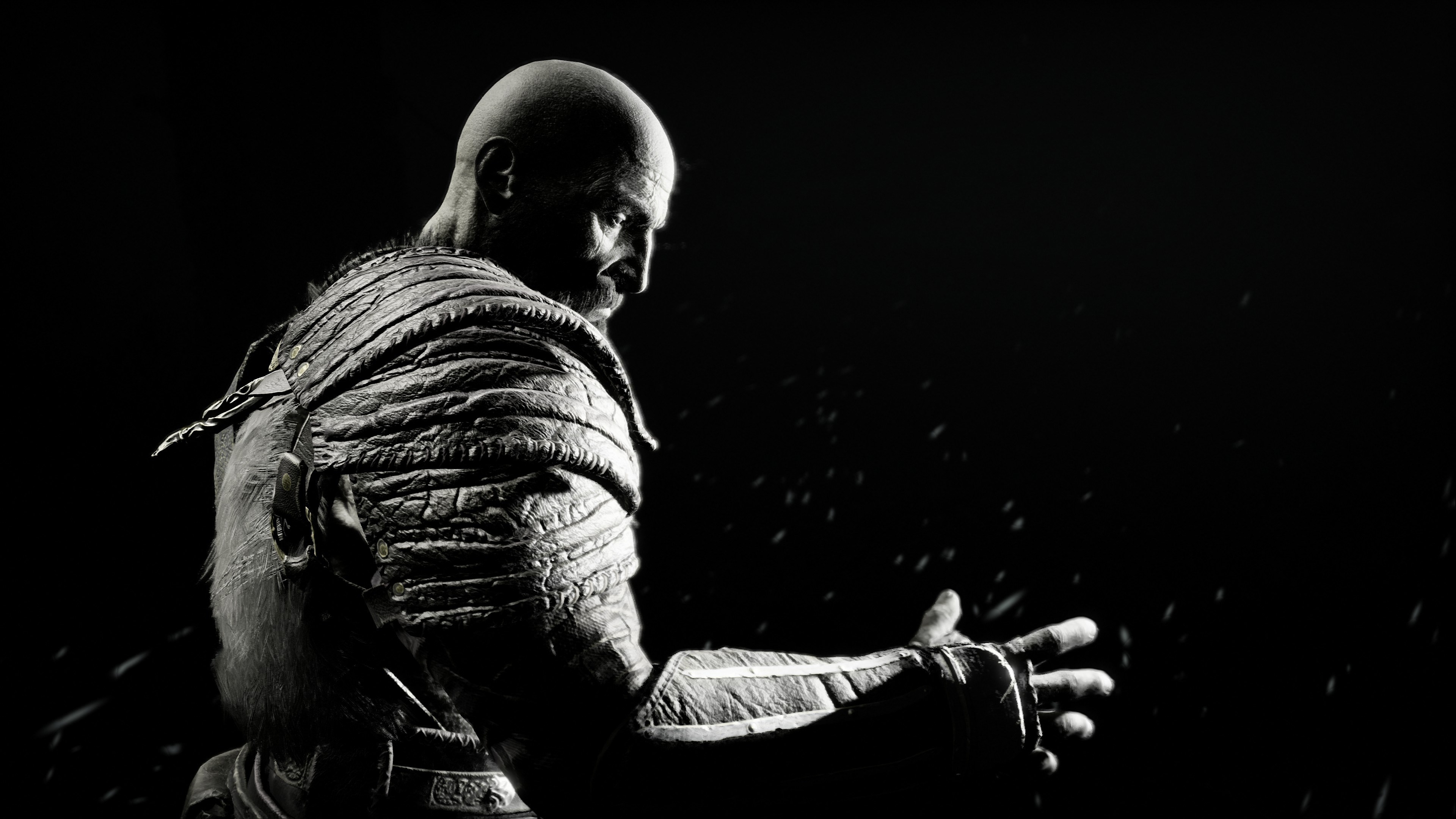 God Of War Wallpaper Black - HD Wallpaper 