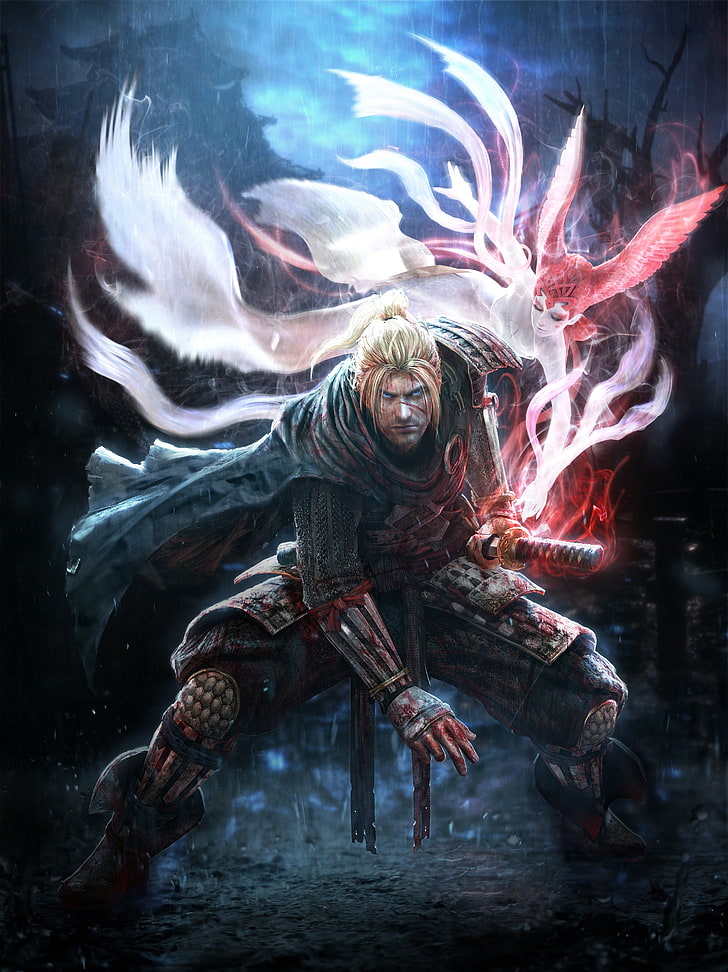 4k, Ps4, Samurai, Nioh, Hd Wallpaper - Nioh Art - HD Wallpaper 