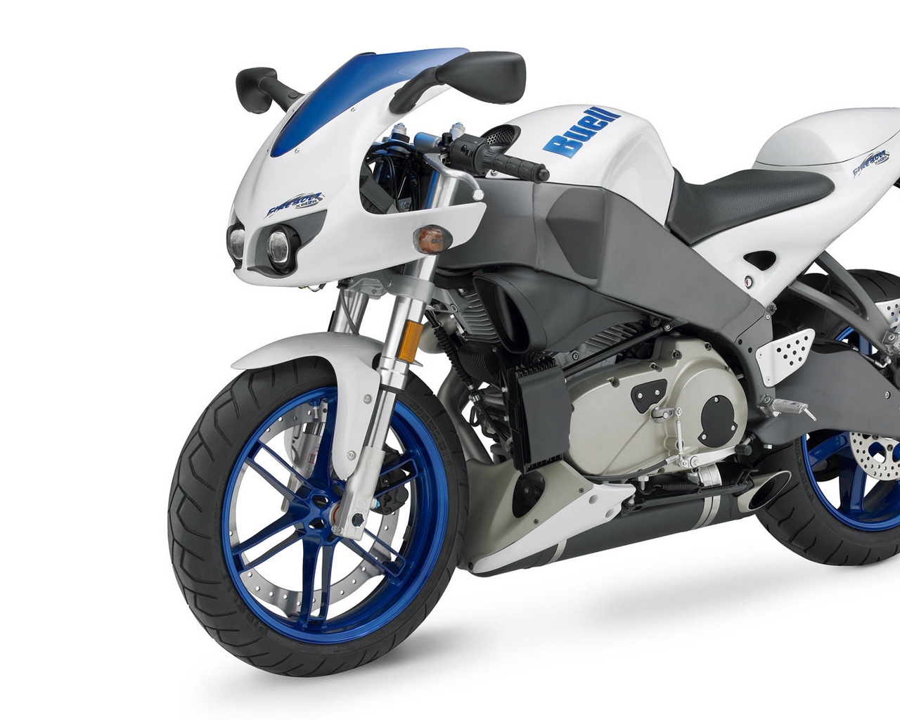 Wallpaper Motorbike, Blue, Buell Xb12r - Buell Xb 12 2008 - HD Wallpaper 