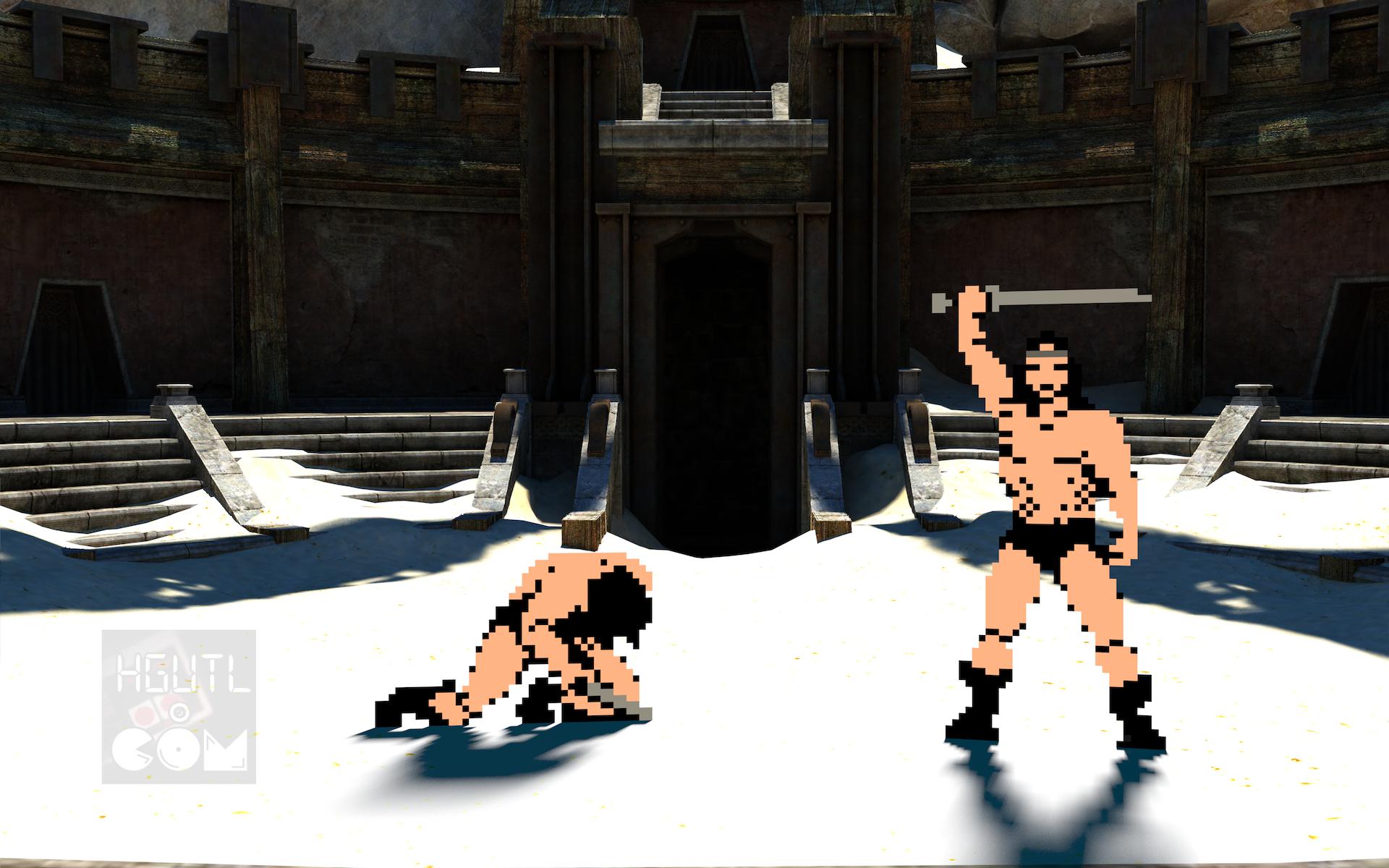 Barbarian Ultimate Warrior Sprites - HD Wallpaper 