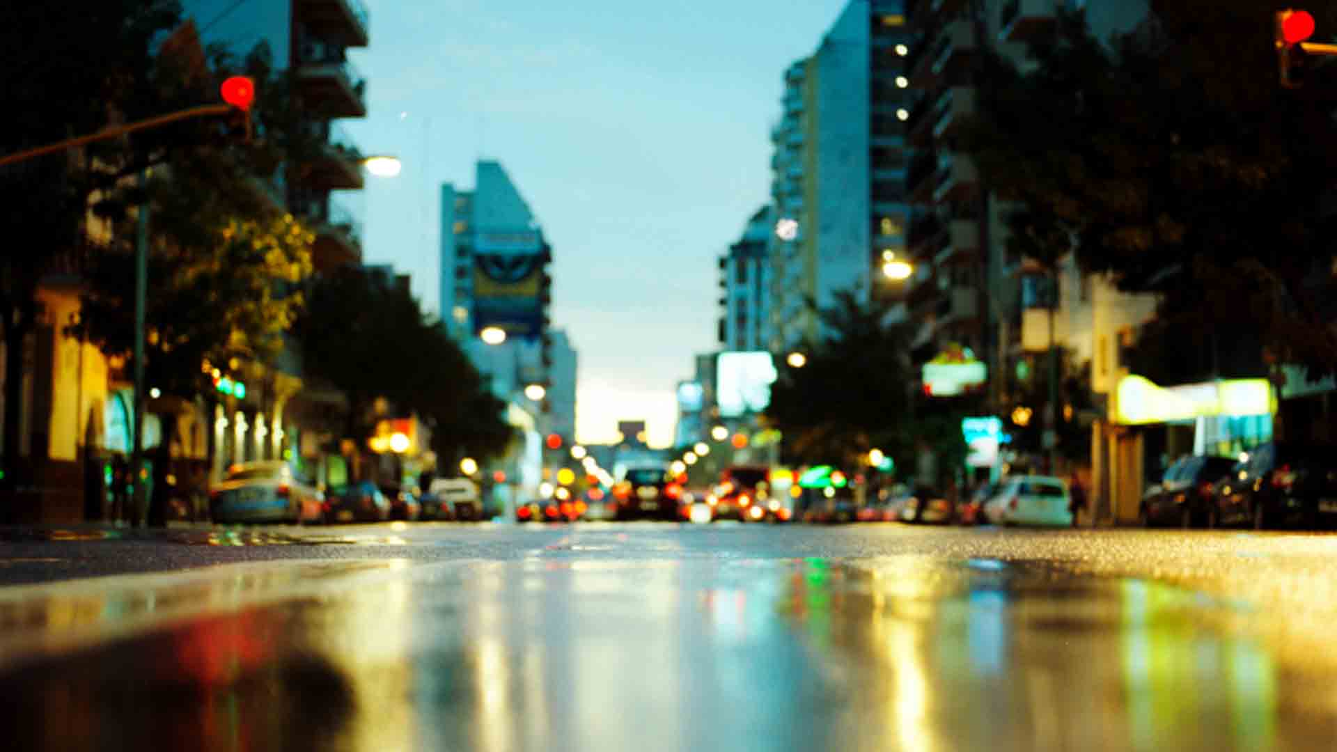 Download Desktop Wallpaper Urban Road - City Lights Wallpapers Hd - HD Wallpaper 