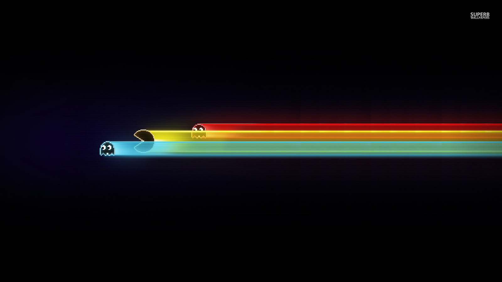 Pac Man Orange 1600x900 Wallpaper Teahub Io