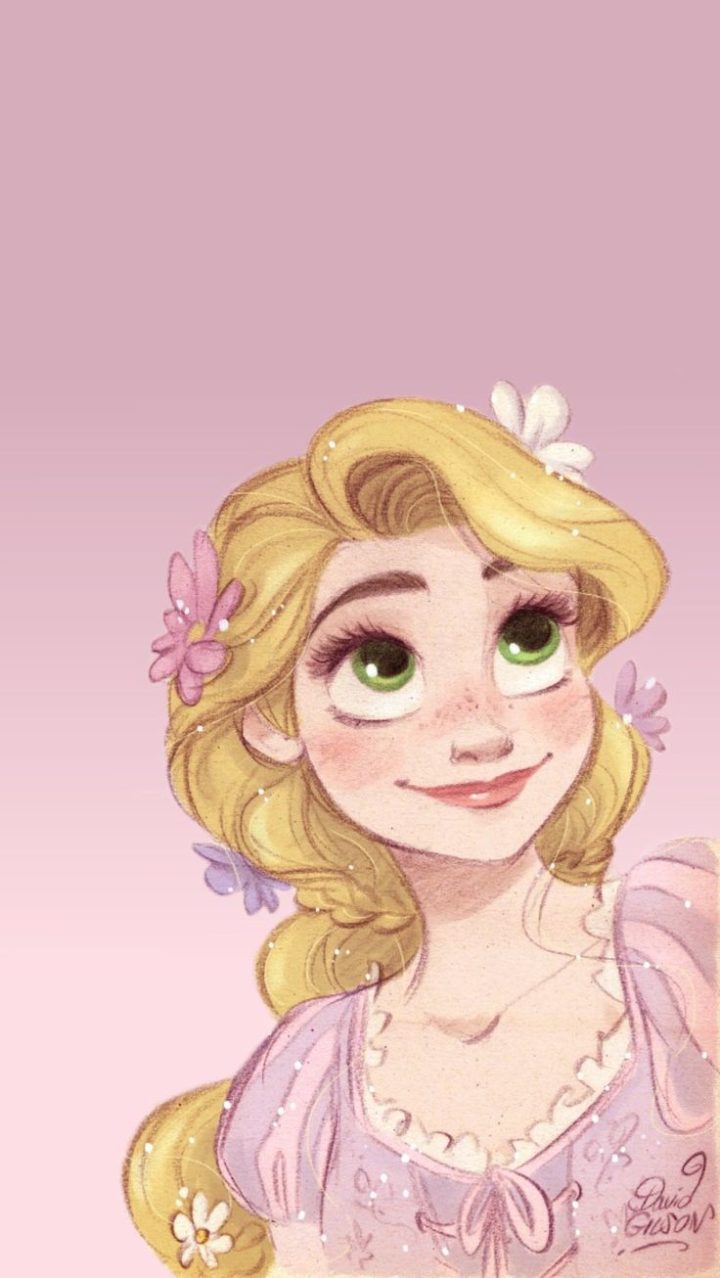 Disney Dolls // I Made Some Rapunzel Wallpapers From - Rapunzel Disney - HD Wallpaper 