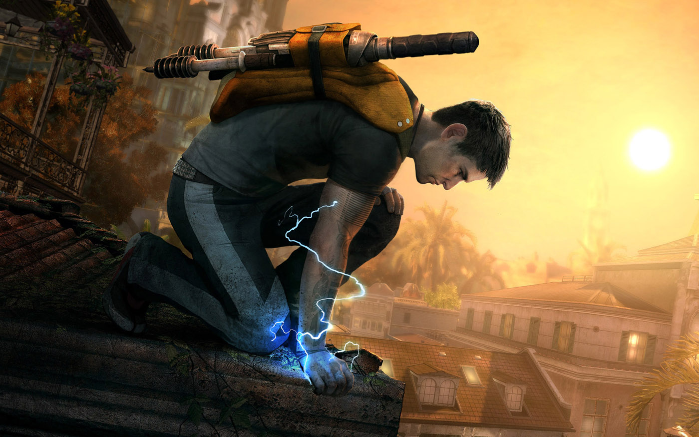 Game Wallpapers - Infamous 2 - HD Wallpaper 