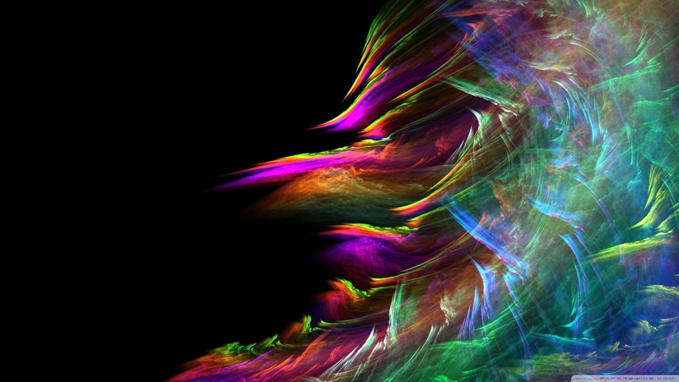 Shore Of The Fractal Sea - HD Wallpaper 