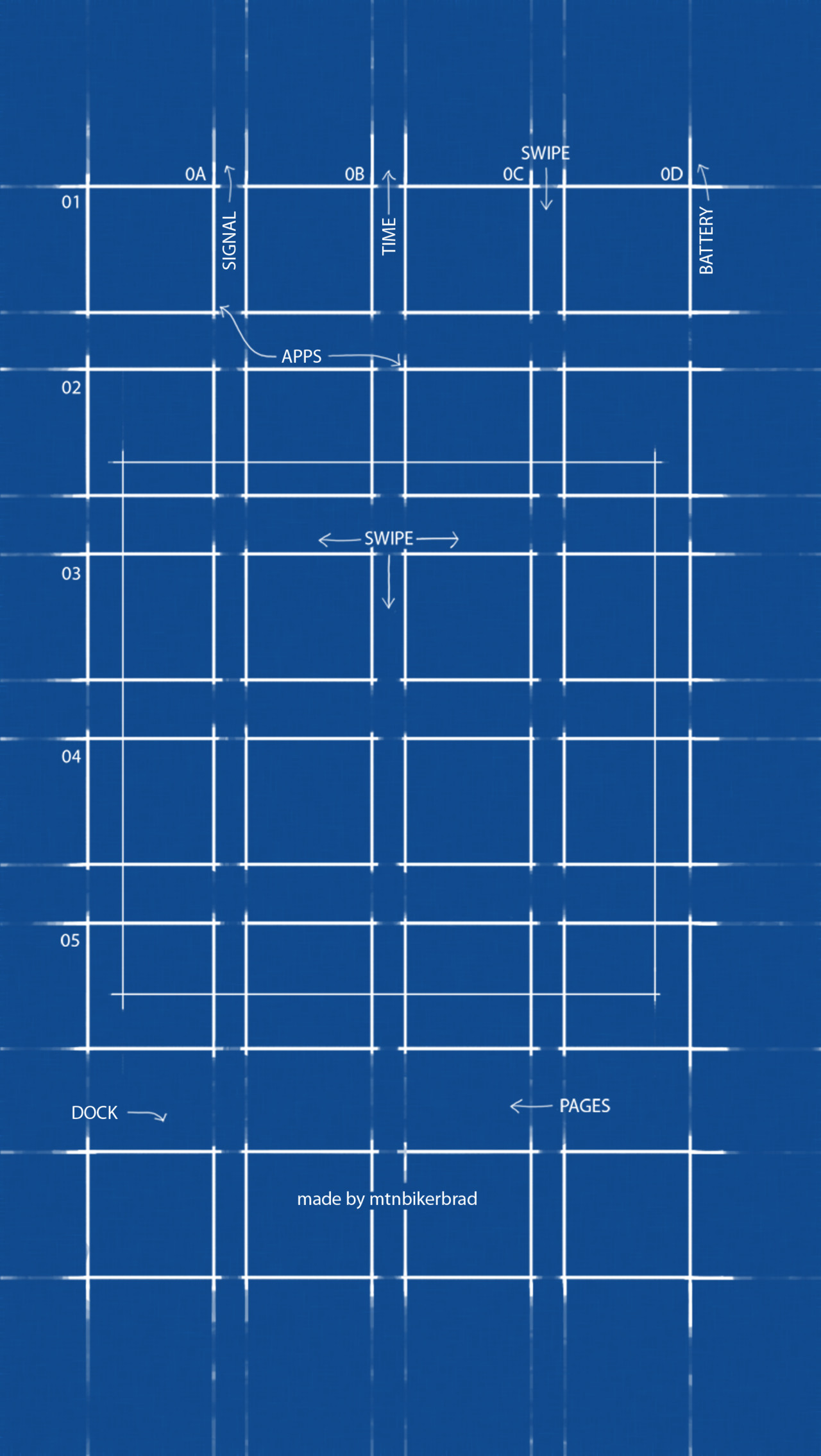 Wallpapers Template Group - Android 9 Blueprint - HD Wallpaper 
