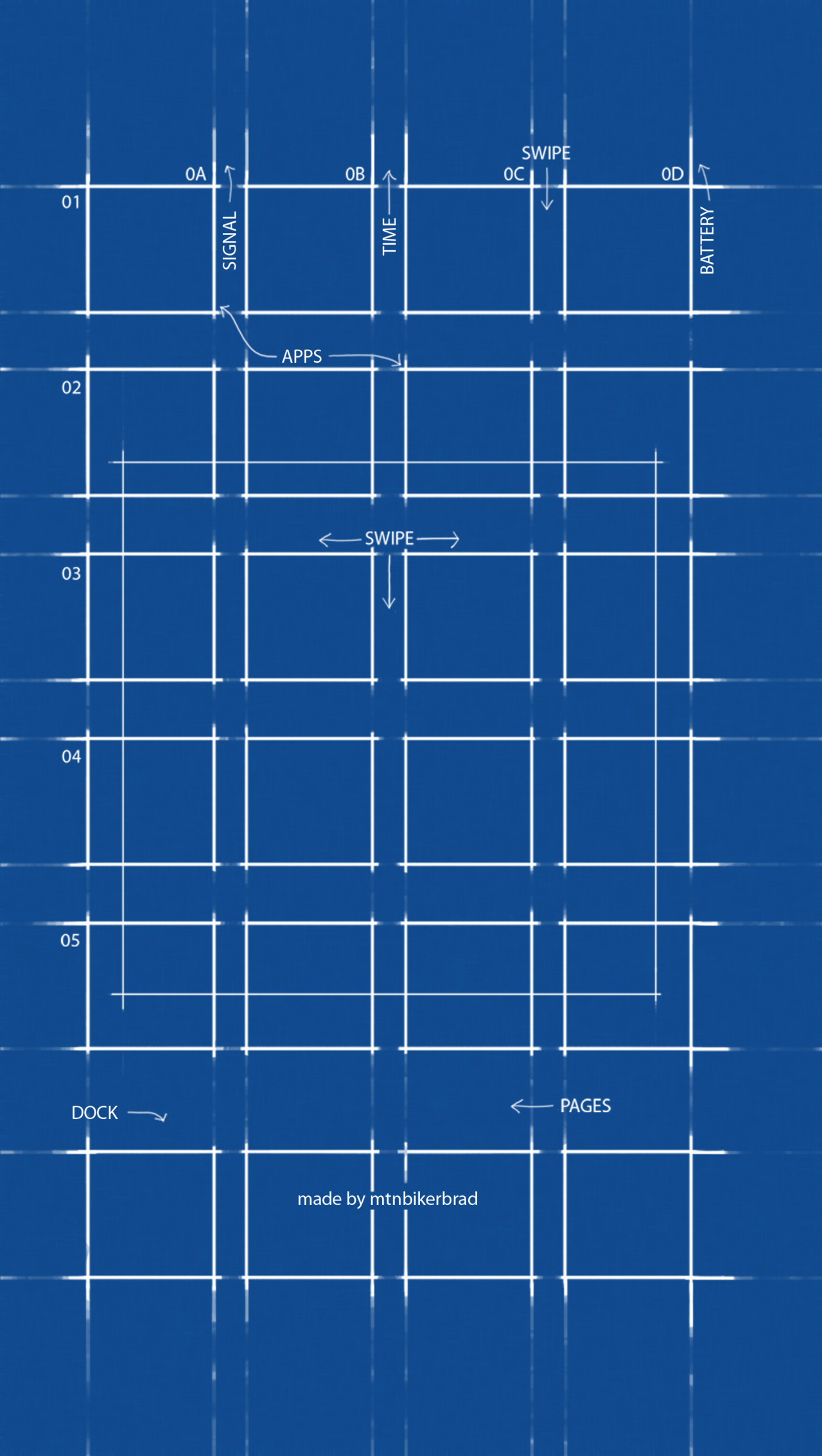 Wallpapers Template Group - Android 9 Blueprint - HD Wallpaper 