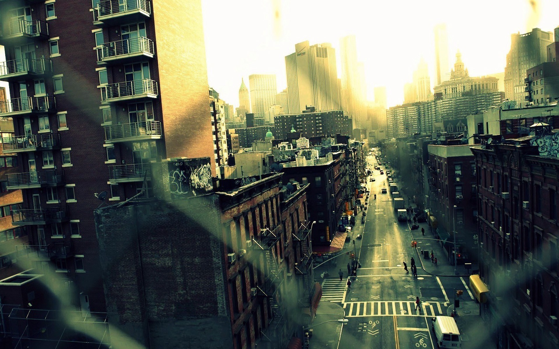 Seriously Rough Urban Wallpaper Creative Cancreative - Chinatown - HD Wallpaper 