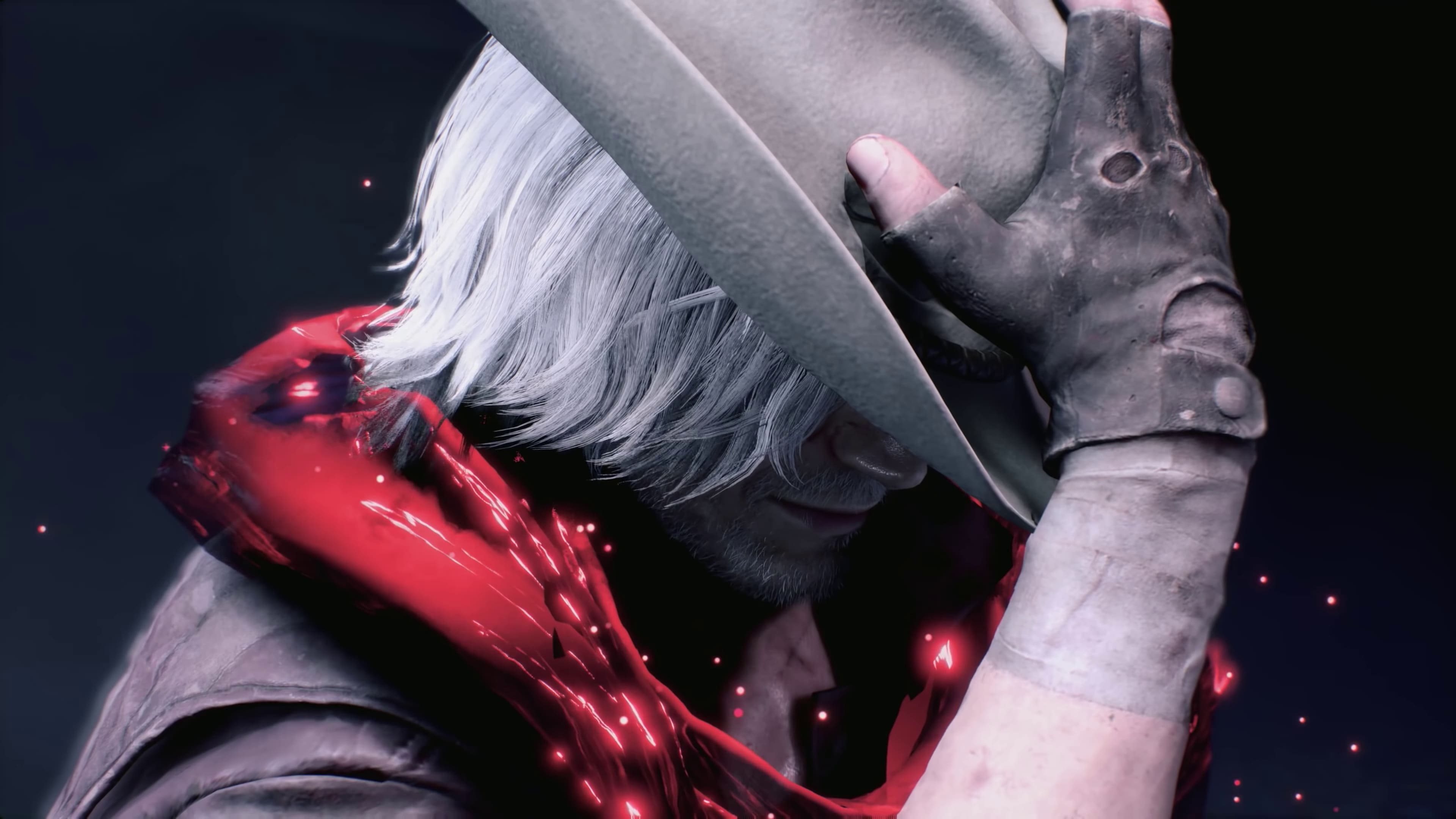 Wallpaper Of Devil May Cry 5, Dante, Video Game, Knife - Dante Dmc 5 Dr Faust - HD Wallpaper 