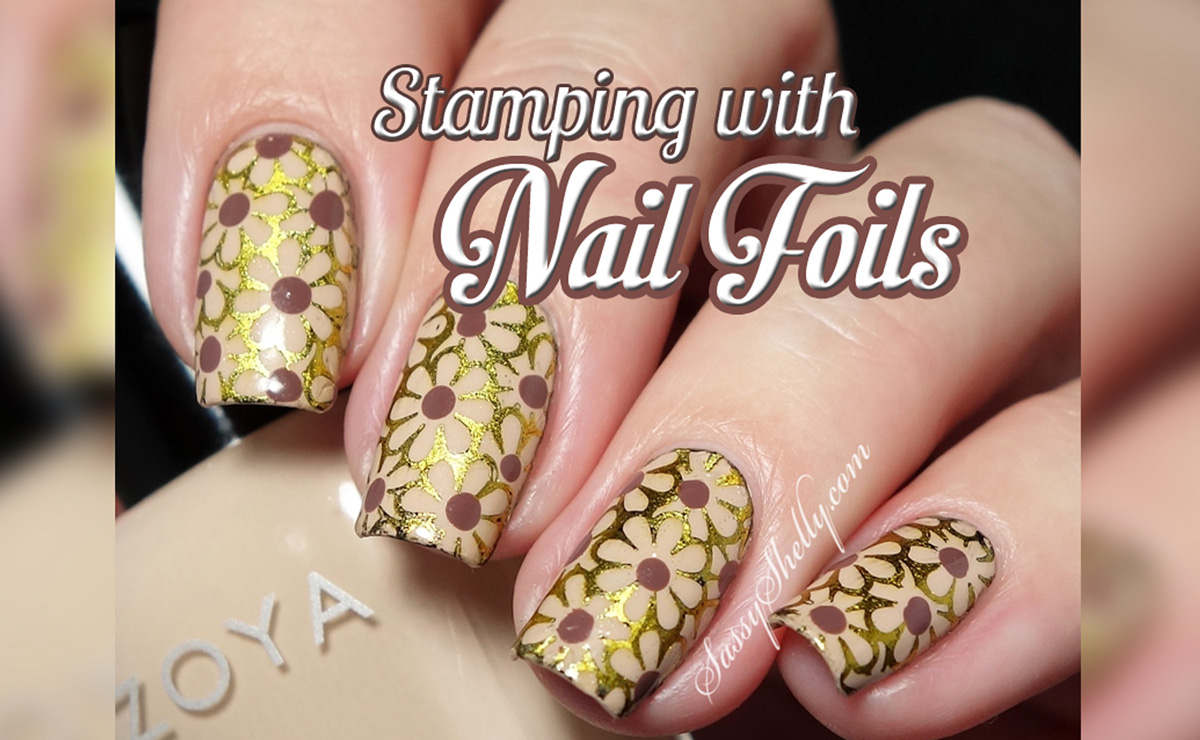Stamping With Nail Art Foils Tutorial - Nail Polish - HD Wallpaper 