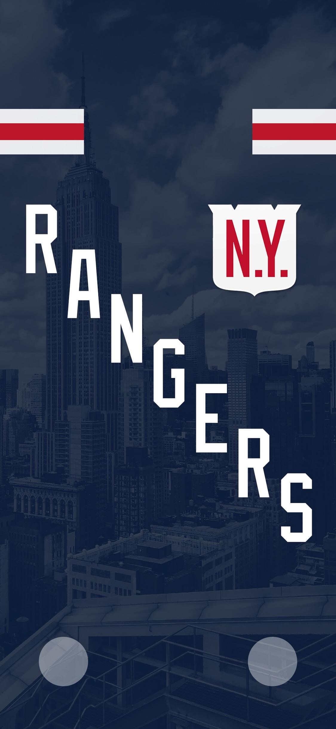 New York Rangers Iphone X - HD Wallpaper 