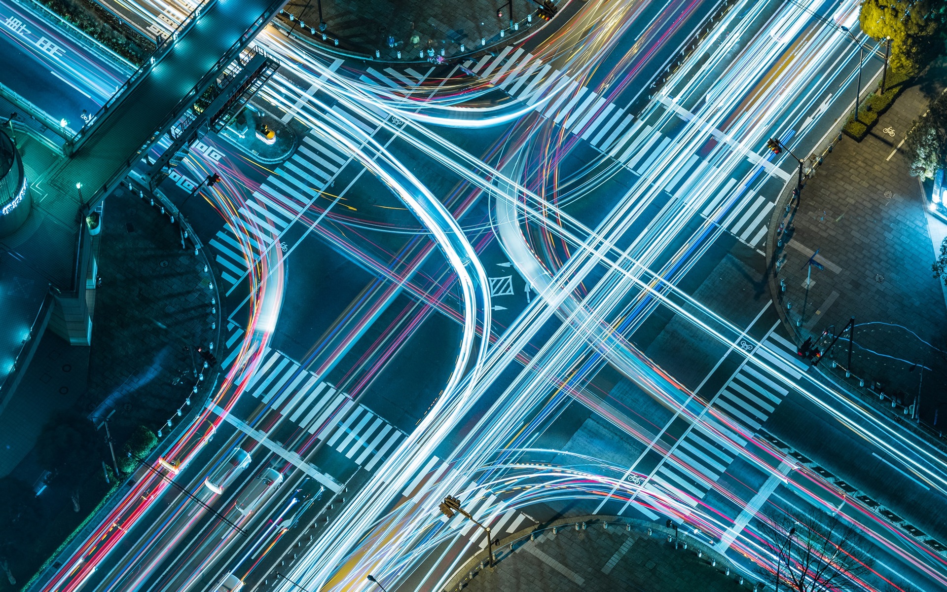 Wallpaper Road, Street, City, Movement, Lights, Night - Road Engineering - HD Wallpaper 