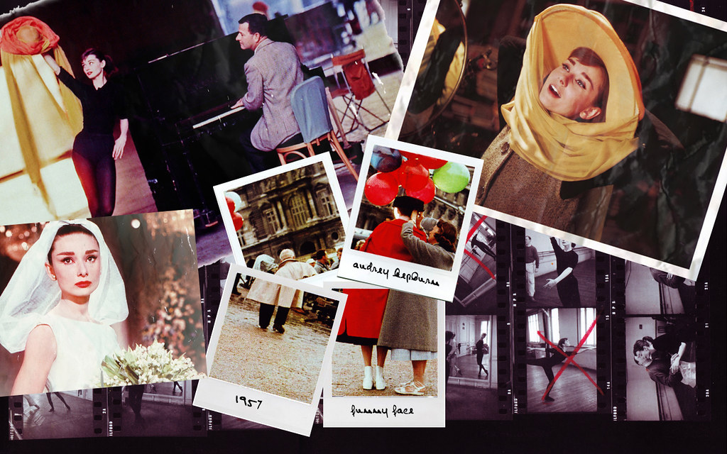 Audrey Hepburn Funny Face - HD Wallpaper 