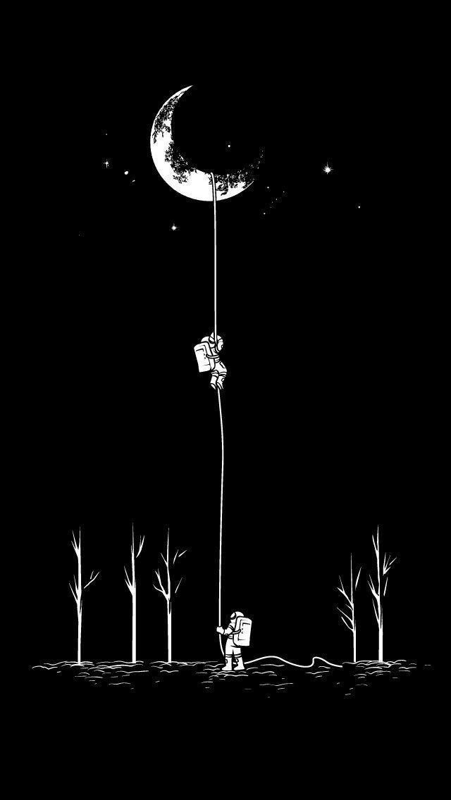 Black And White Phone - HD Wallpaper 