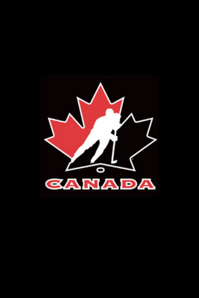 Canada Hockey Ipod Touch Wallpaper - Canada National Hockey Team Logo - HD Wallpaper 