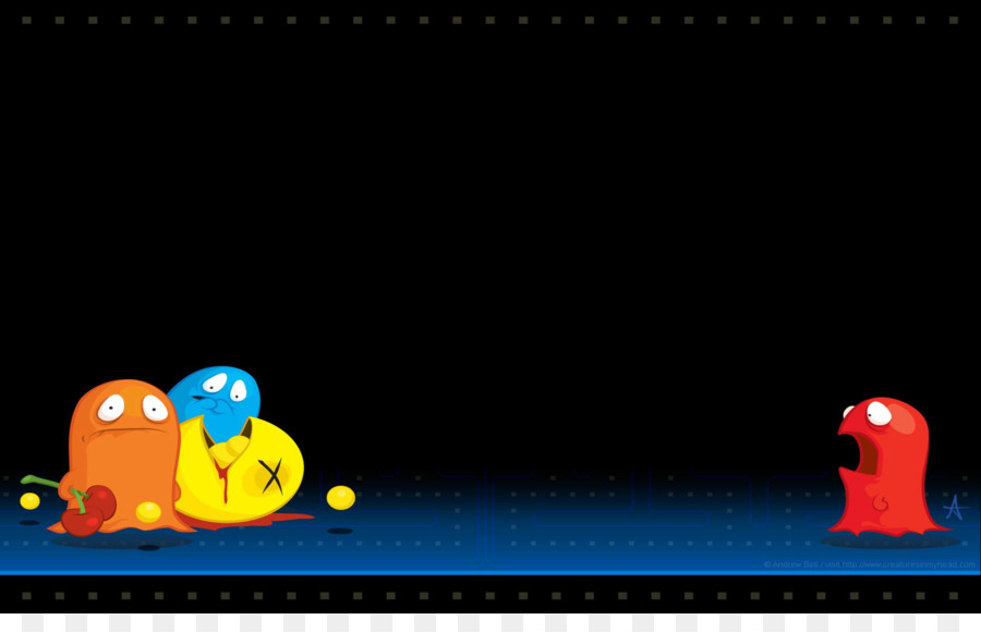 Transparent Png Image - Pacman Desktop Background - HD Wallpaper 
