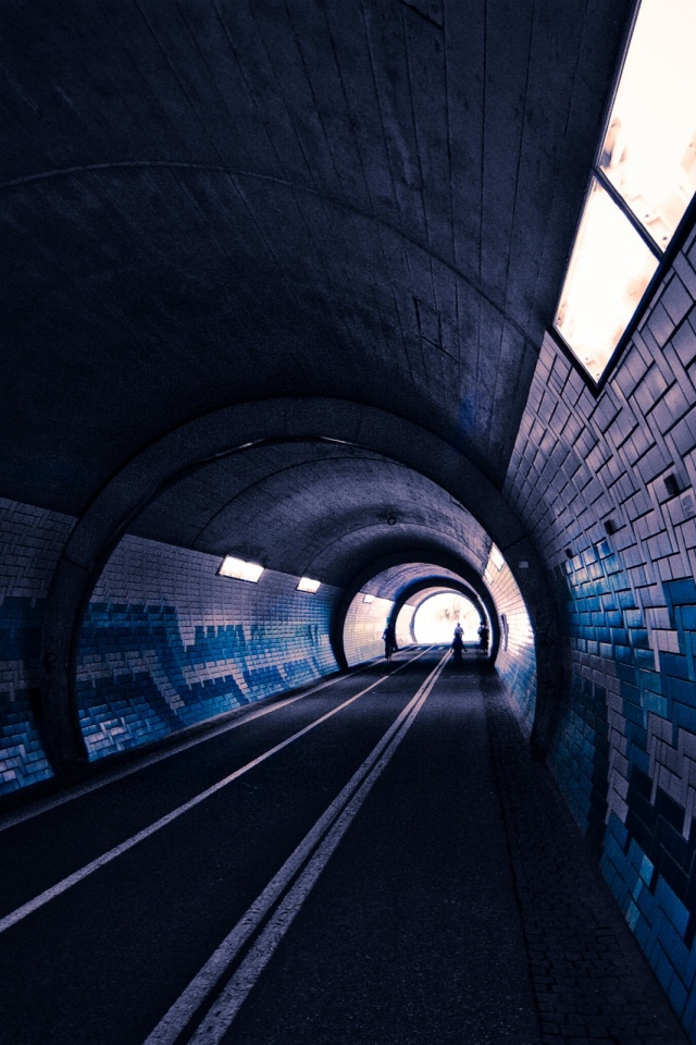 Tunnel Wallpaper Phone - HD Wallpaper 