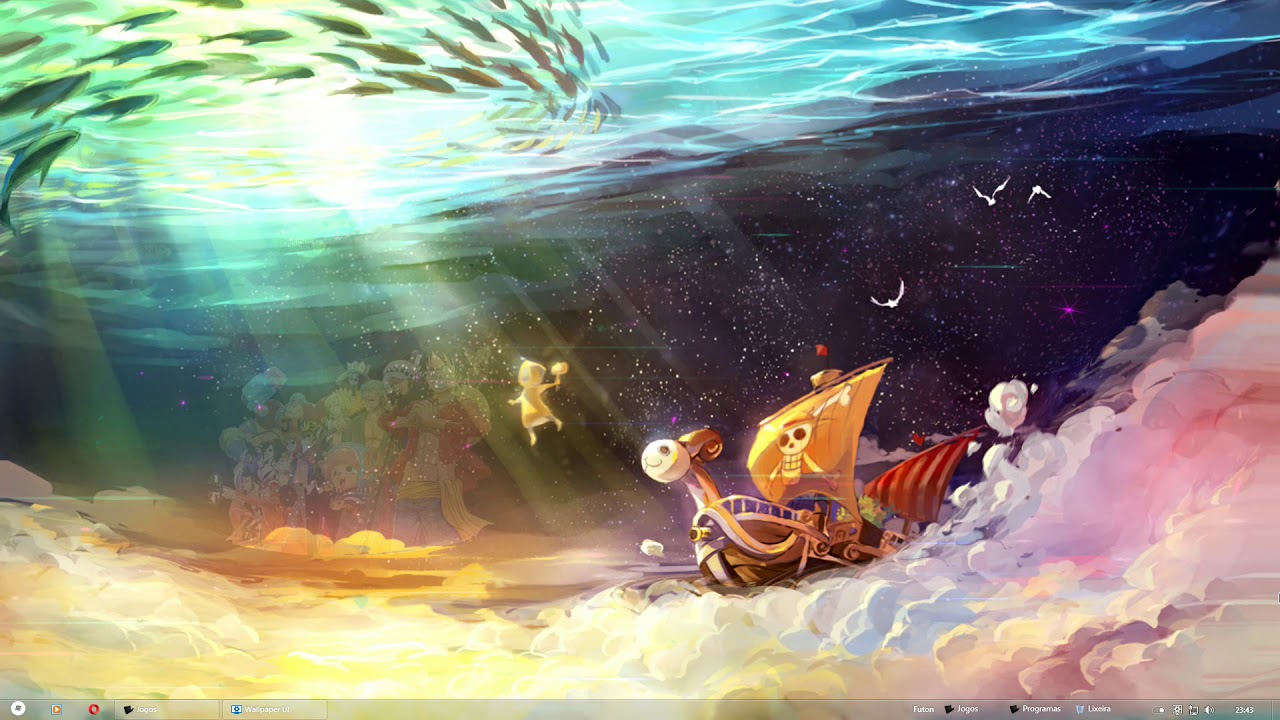 One Piece Going Merry Wallpaper Hd - HD Wallpaper 