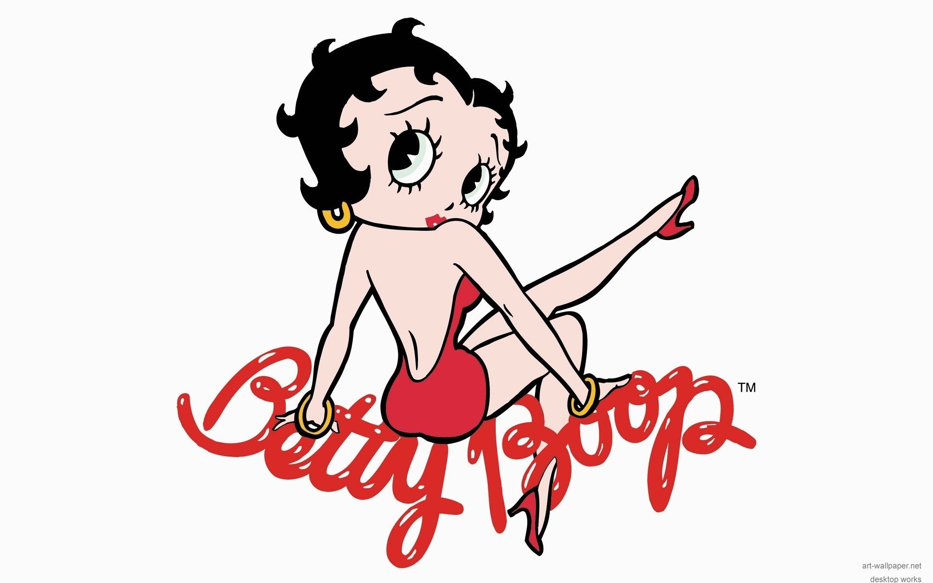 Betty Boop Comics Wallpaper 
 Data Src Widescreen Betty - Betty Boop Fondo Hd - HD Wallpaper 