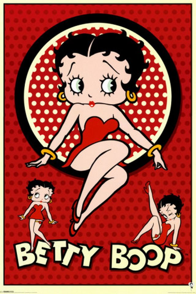Poster Betty Boop - 640x960 Wallpaper 