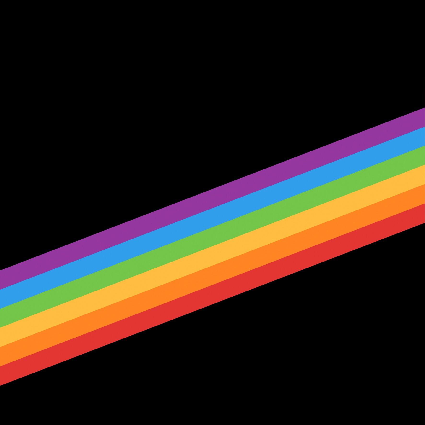 Rearranged One Of The Ios Wallpapers To Be A Little - Gay - HD Wallpaper 