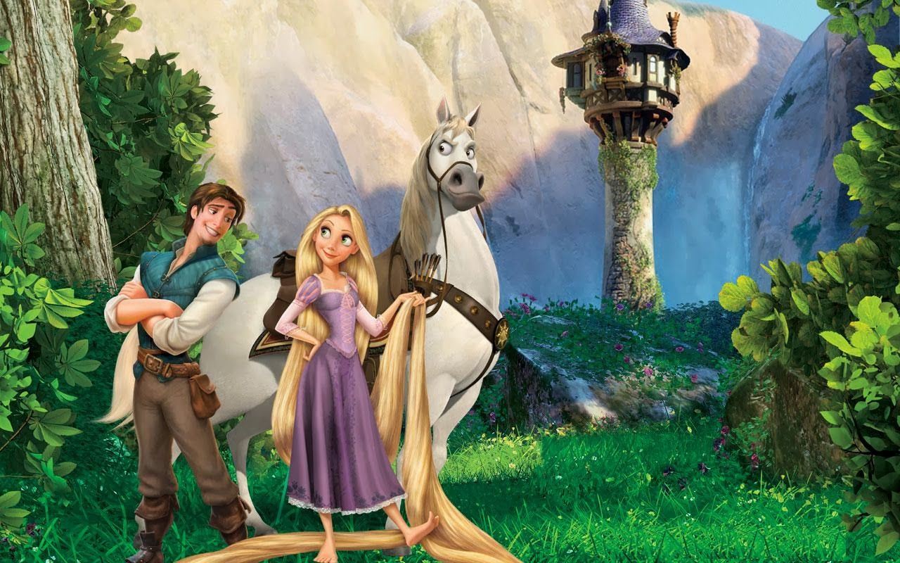 Rapunzel Wallpaper - Tangled Disney - HD Wallpaper 