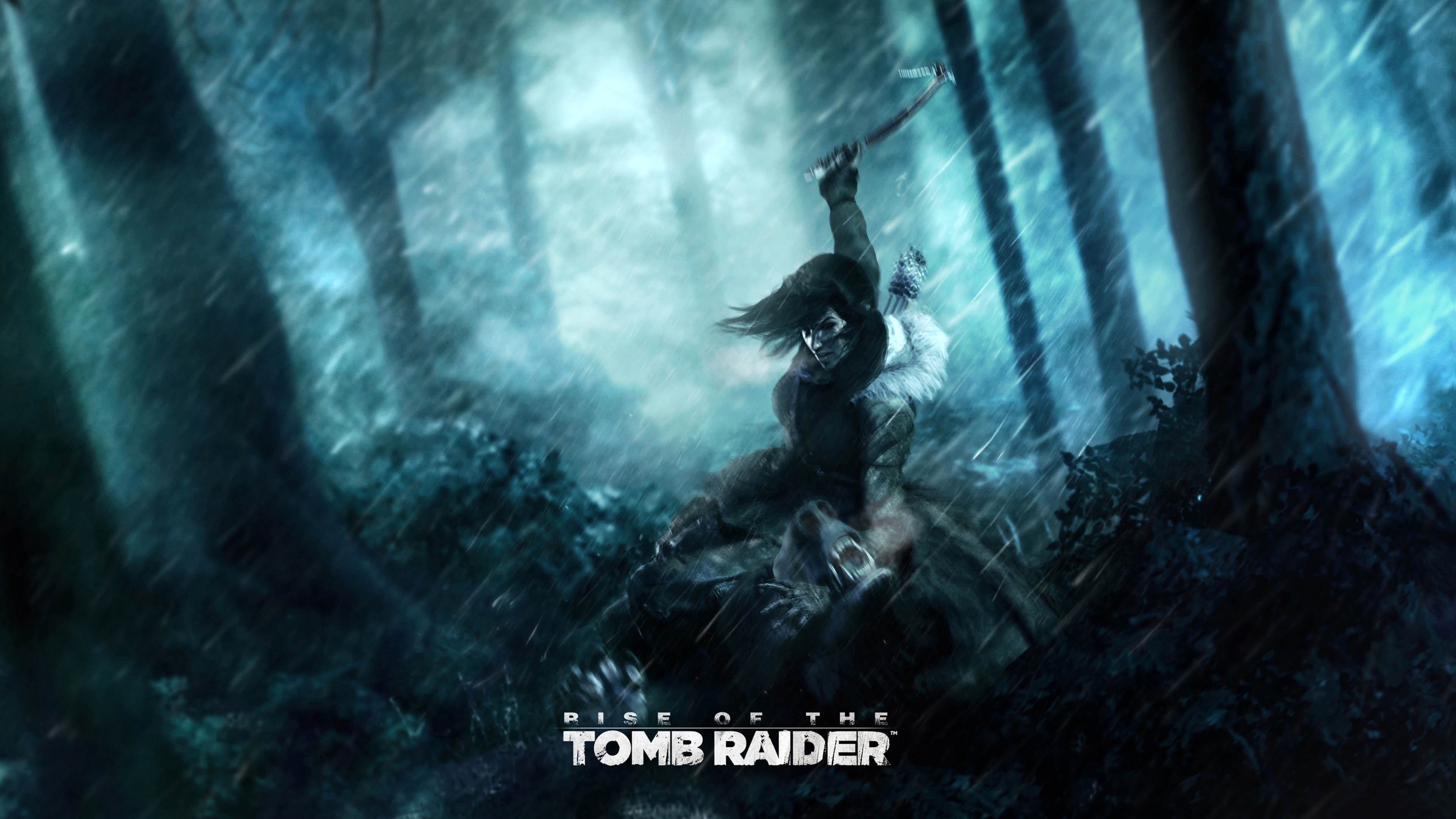 Wallpaper Lara Croft, Rise Of The Tomb Raider - Ps4 Tomb Raider Theme - HD Wallpaper 