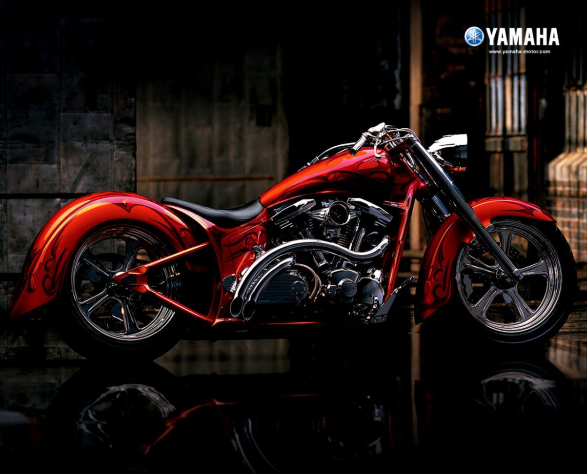 Unique Designed Motorbike Wallpaper Hd - Yamaha Hd - HD Wallpaper 