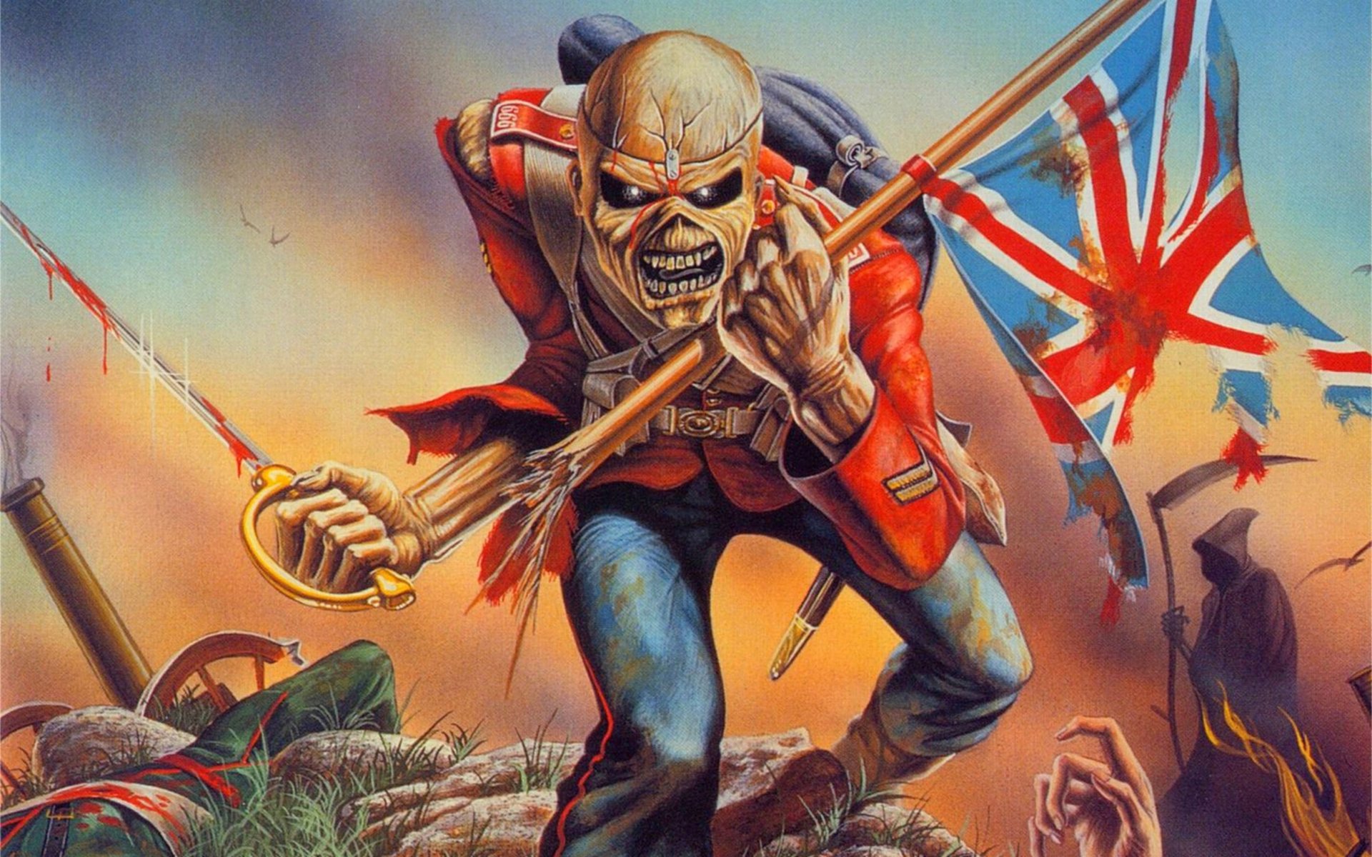 Iron Maiden Wallpaper Hd - HD Wallpaper 