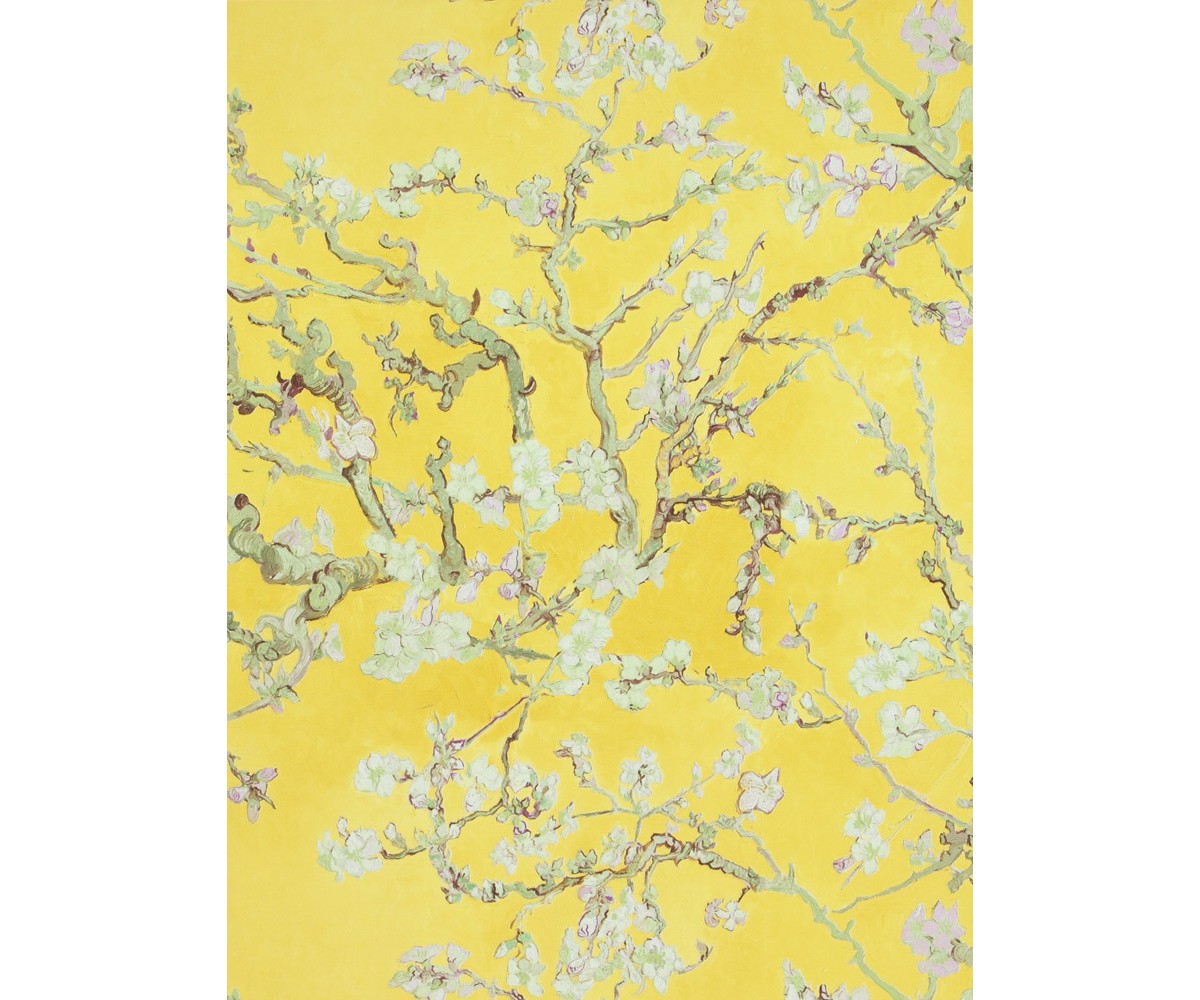 Flower Yellow Wallpaper Van Gogh - HD Wallpaper 