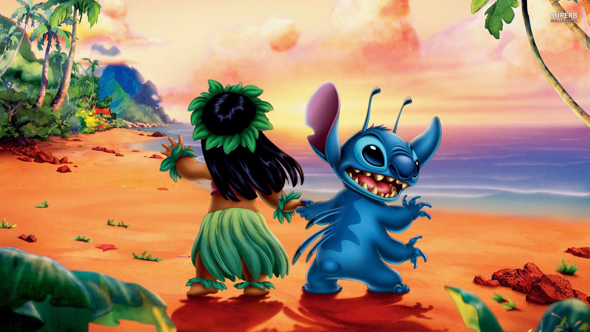 Lilo And Stitch Wallpaper Hd - HD Wallpaper 