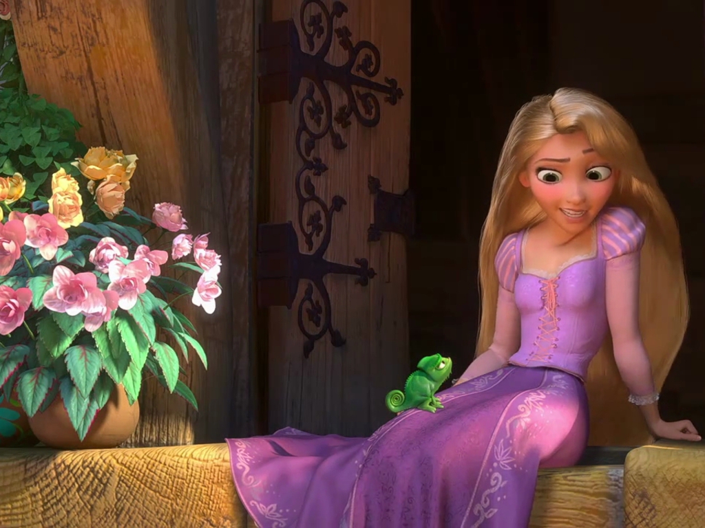 Tangled Wallpaper - Tangled Rapunzel - HD Wallpaper 