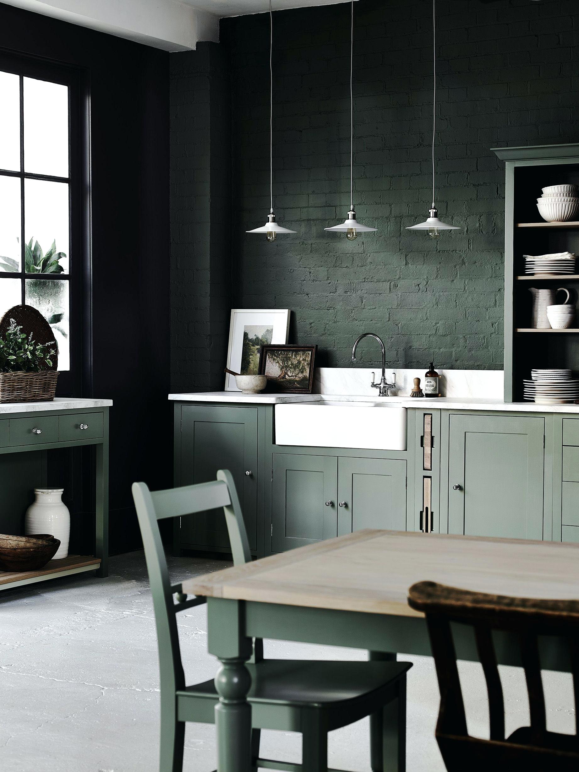 Dark Wall Dark Wall Colours Kitchen Dark Wallpaper - Dark Kitchen - HD Wallpaper 